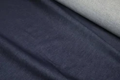 TESSUTO JEANS PURO COTONE STRETCH NON TRATTATO BLU