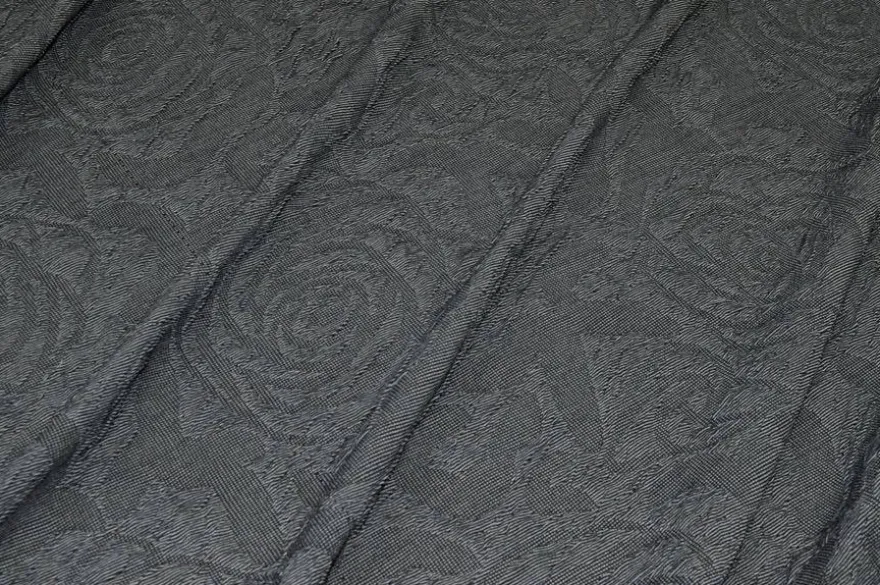 TESSUTO JERSEY BROCCATO GRIGIO
