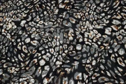 TESSUTO JERSEY IN CINIGLIA DEVOREH FANTASIA ANIMALIER