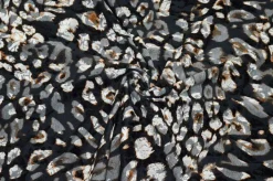 TESSUTO JERSEY IN CINIGLIA DEVOREH FANTASIA ANIMALIER