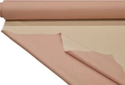 TESSUTO JERSEY IN VISCOSA DOUBLE ROSA E BEIGE
