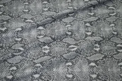 TESSUTO JERSEY PITONATO GRIGIO