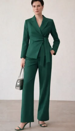 TESSUTO LANA STRETCH VERDONE