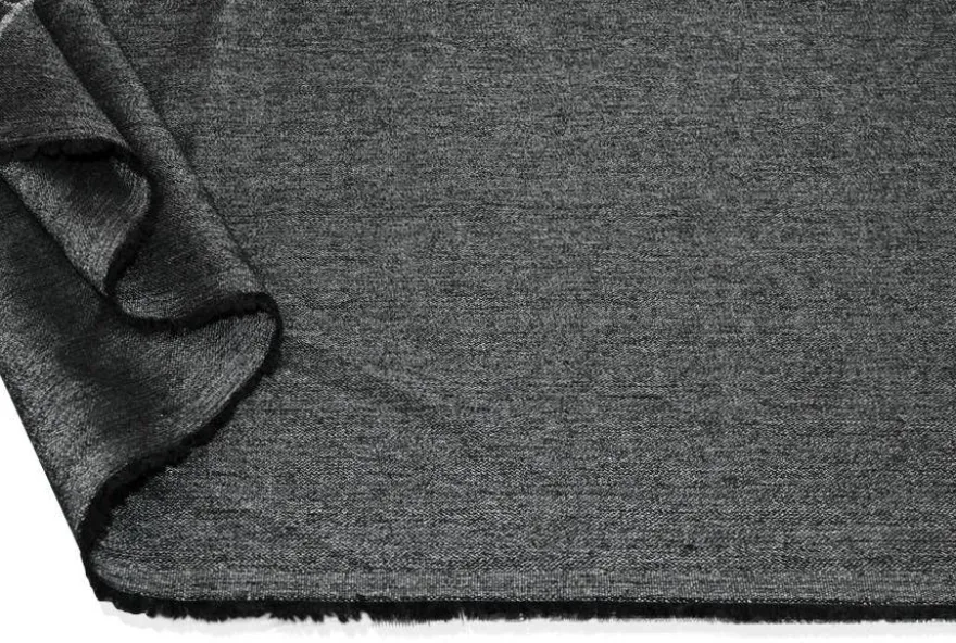 TESSUTO LUREX STRETCH GRIGIO NERO