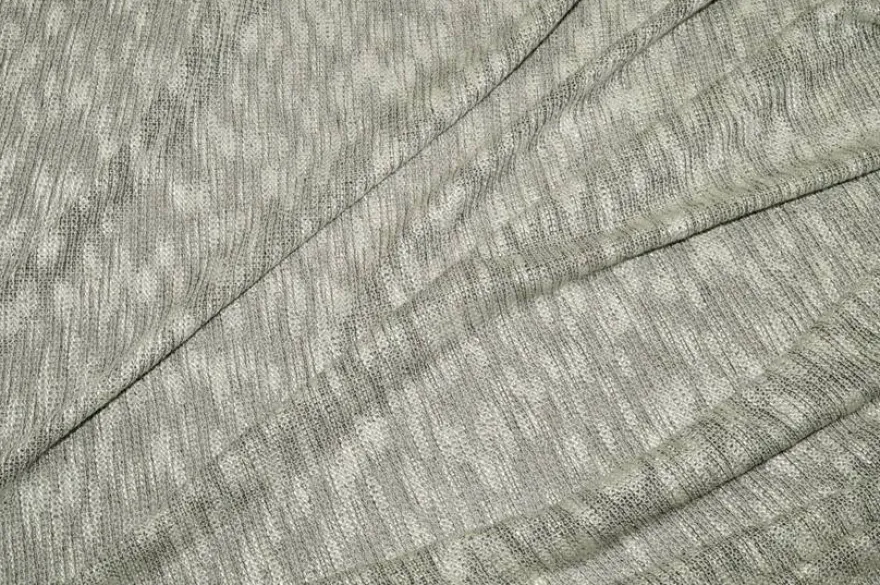 TESSUTO MAGLIA ARGENTO LUREX