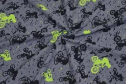 TESSUTO MAGLINA COTONE FANTASIA MOTO