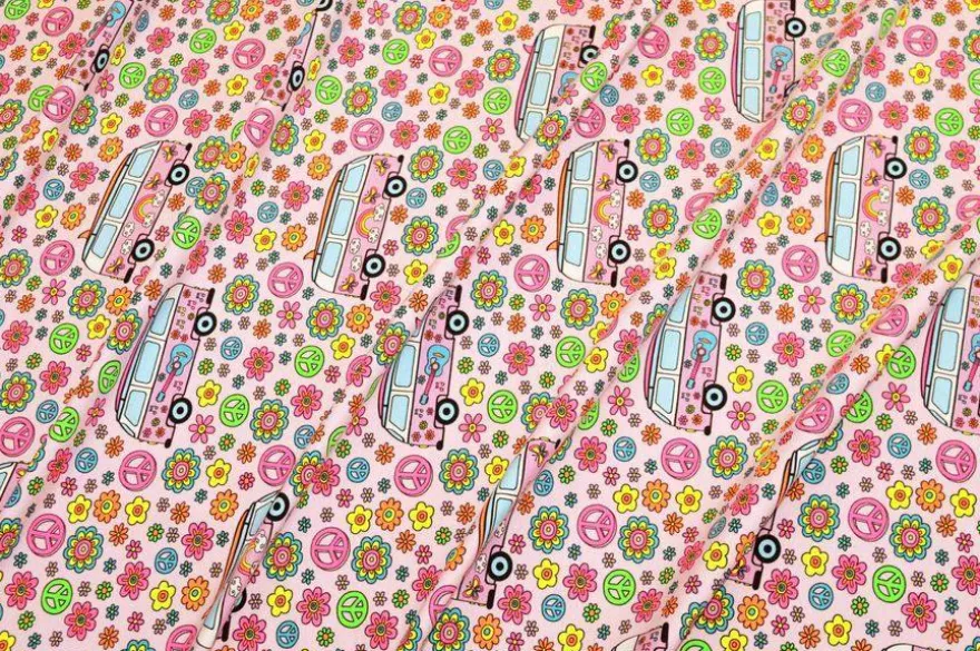 TESSUTO MAGLINA COTONE FANTASIA HIPPIE