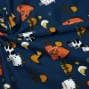 TESSUTO MAGLINA COTONE FANTASIA FARM BLU