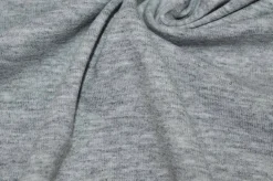TESSUTO MAGLINA COTONE GRIGIO MELANGE