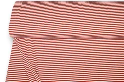TESSUTO MAGLINA COTONE RIGHINO ROSSO