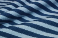 TESSUTO MAGLINA COTONE RIGHINO AZZURRO