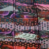TESSUTO MAGLINA FANTASIA GEOMETRICA MULTICOLOR