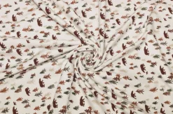 TESSUTO MAGLINA IN COTONE FANTASIA ORSETTI