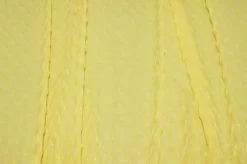 TESSUTO MAGLINA OPERATA ROMBO IN RILIEVO GIALLO