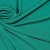 TESSUTO MAGLINA PURA VISCOSA MANO CREPE VERDE SMERALDO