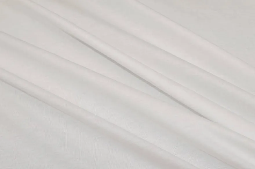 TESSUTO MAGLINA PURA VISCOSA BIANCO