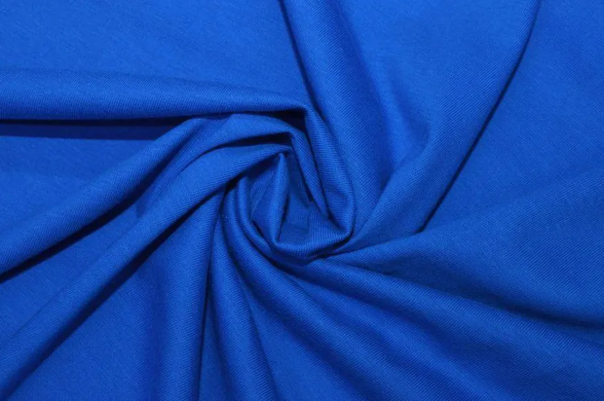 TESSUTO MAGLINA PURO COTONE BLUETTE