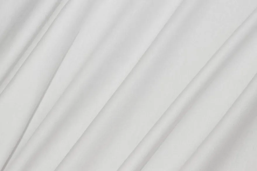 TESSUTO MAGLINA PURO COTONE BIANCO