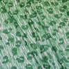 TESSUTO MAGLINA PURO LINO FANTASIA ANIMALIER VERDE