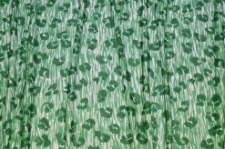 TESSUTO MAGLINA PURO LINO FANTASIA ANIMALIER VERDE