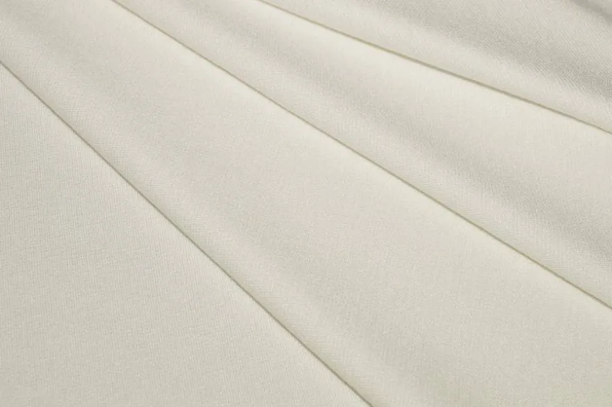 TESSUTO MAGLINA VISCOSA INTERLOCK PANNA