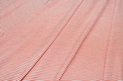 TESSUTO MAGLINA VISCOSA MICRO RIGHINO ROSSO