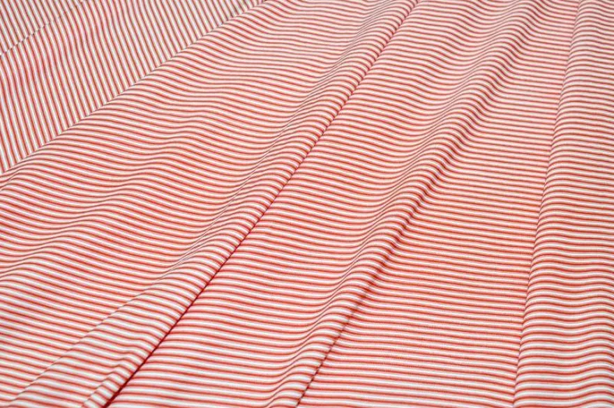 TESSUTO MAGLINA VISCOSA MICRO RIGHINO ROSSO