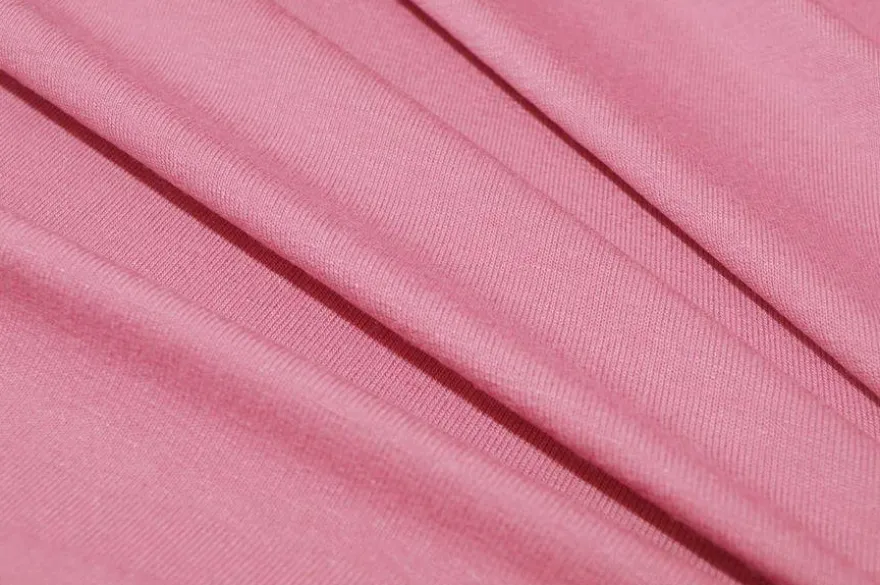 TESSUTO MAGLINA VISCOSA ROSA SCURO
