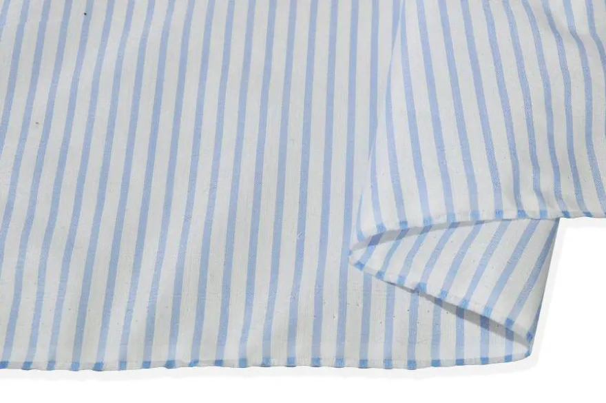 TESSUTO MISTO COTONE CAMICERIA RIGHINO AZZURRO
