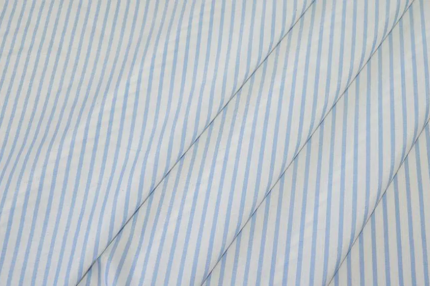 TESSUTO MISTO COTONE CAMICERIA RIGHINO AZZURRO