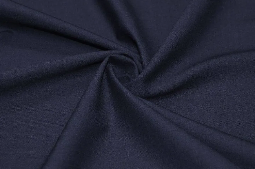 TESSUTO MISTO LANA STRETCH BLU
