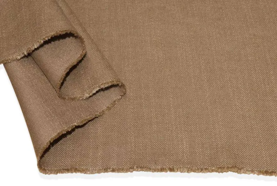 TESSUTO MISTO LINO COLOR CAMMELLO