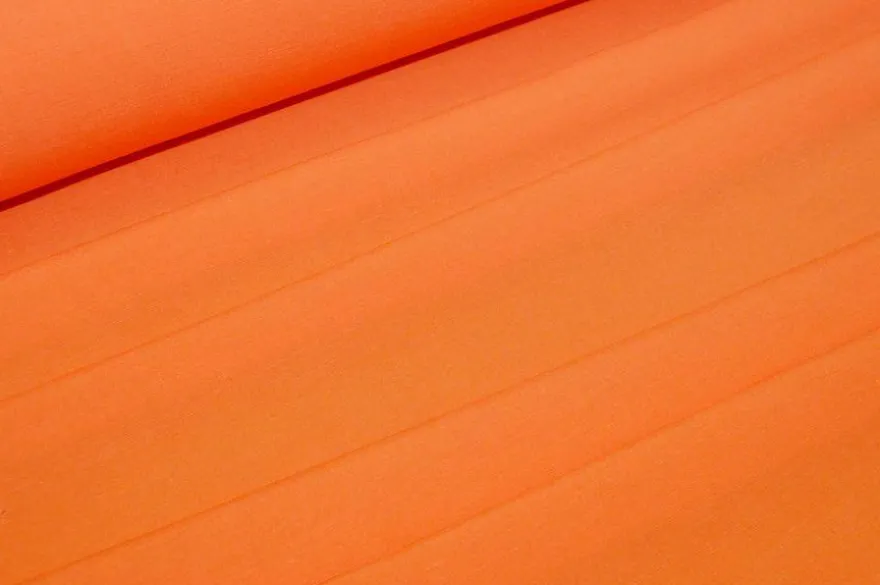 TESSUTO MISTO LINO VISCOSA ARANCIO