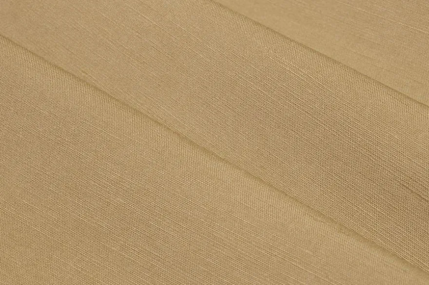 TESSUTO MISTO LINO VISCOSA BEIGE