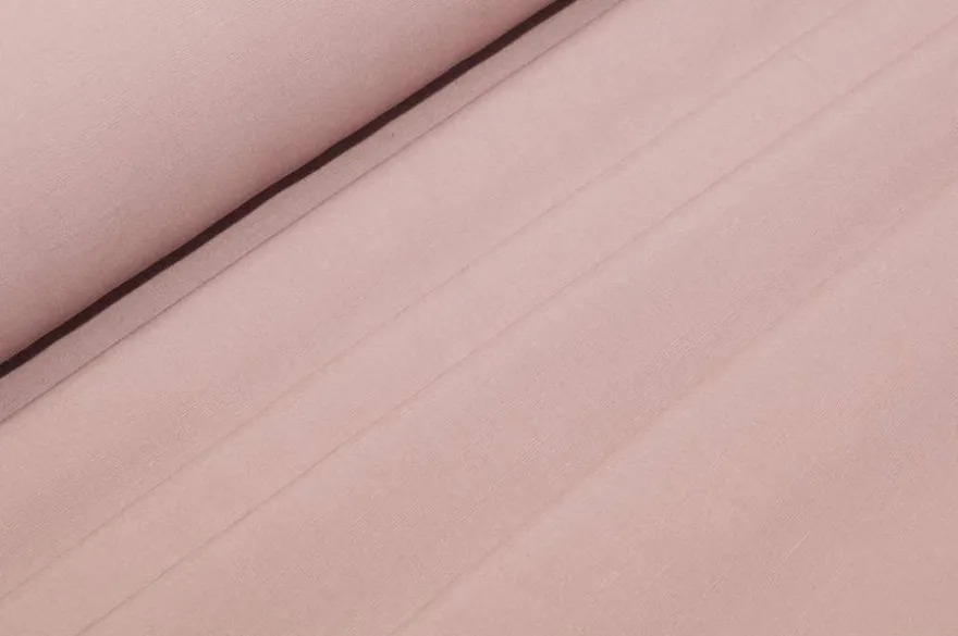 TESSUTO MISTO LINO VISCOSA ROSA