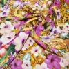 TESSUTO MUSSOLA MISTO SETA FIORE FUCSIA