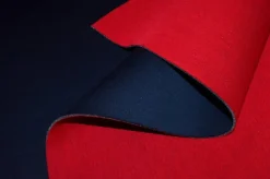 TESSUTO NEOPRENE DOPPIO ROSSO/BLU
