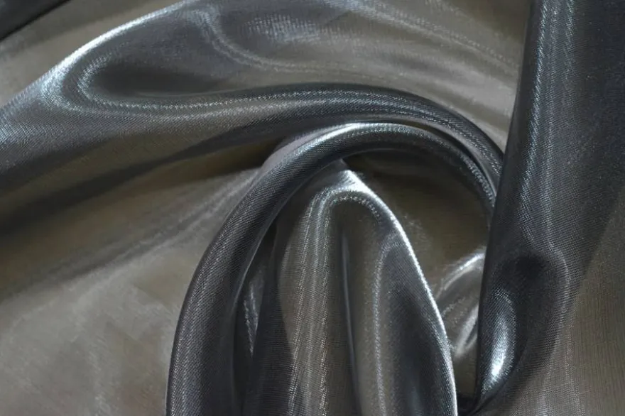 TESSUTO ORGANZA CANGIANTE EFFETTO ACQUA