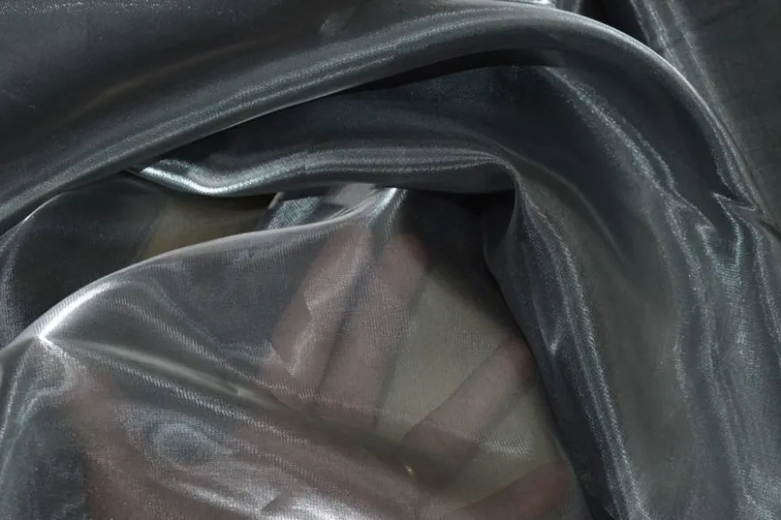 TESSUTO ORGANZA CANGIANTE EFFETTO ACQUA
