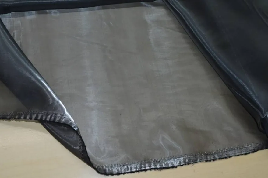 TESSUTO ORGANZA CANGIANTE EFFETTO ACQUA