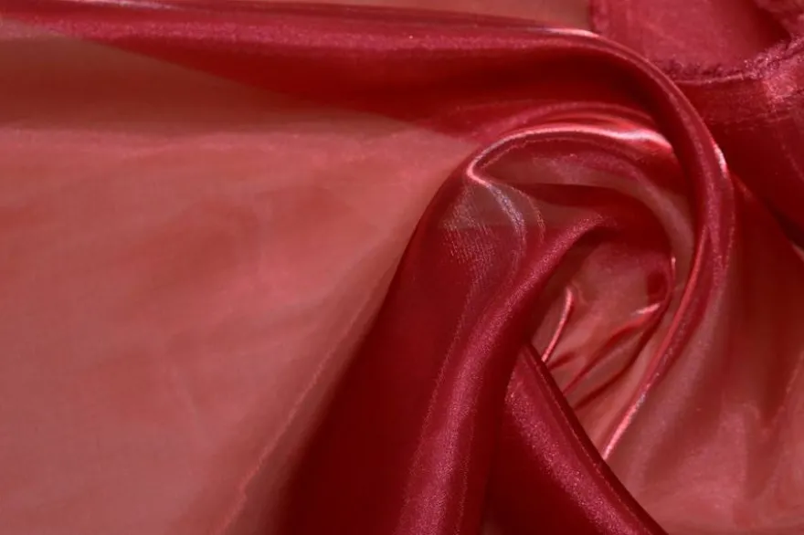 TESSUTO ORGANZA CANGIANTE EFFETTO ACQUA
