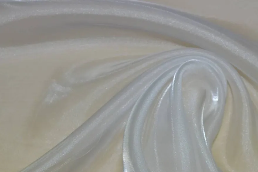 TESSUTO ORGANZA CANGIANTE EFFETTO ACQUA