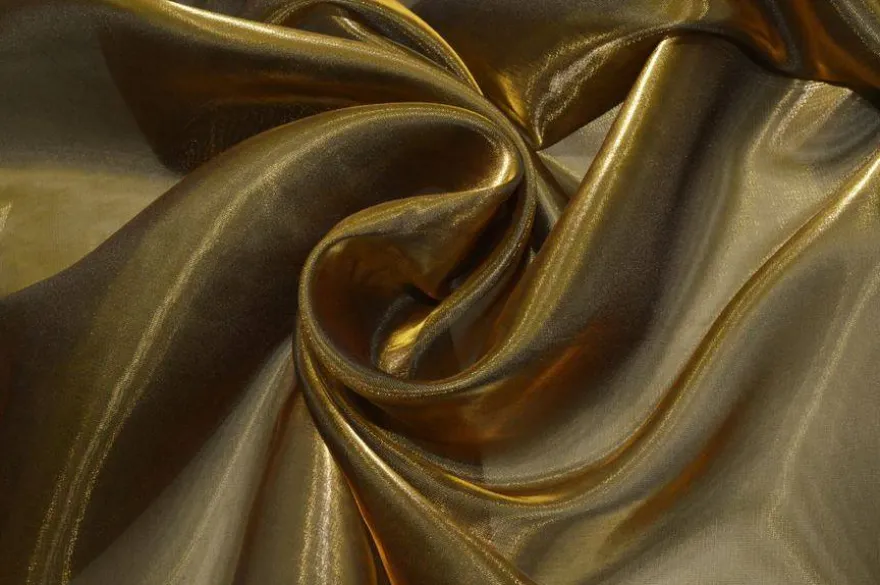 TESSUTO ORGANZA CANGIANTE EFFETTO ACQUA