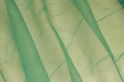 TESSUTO ORGANZA STROPICCIATA VERDE LAGUNA