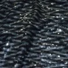TESSUTO PAILLETTES GRIGIO/NERO