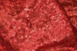 TESSUTO PAILLETTES MM 3 ROSSO