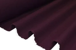 TESSUTO PANNO CAPPOTTO DOUBLE PURA LANA PRUGNA
