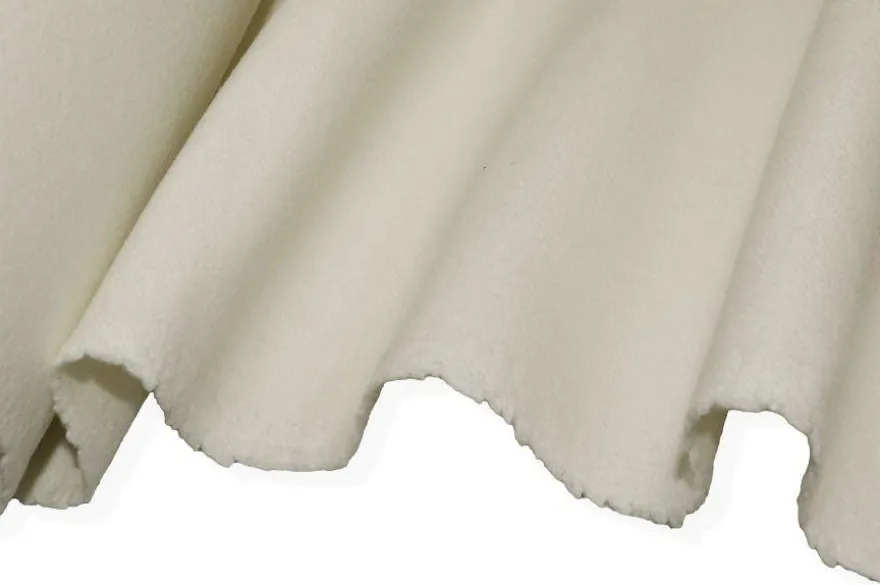 TESSUTO PANNO CAPPOTTO PURA LANA PANNA