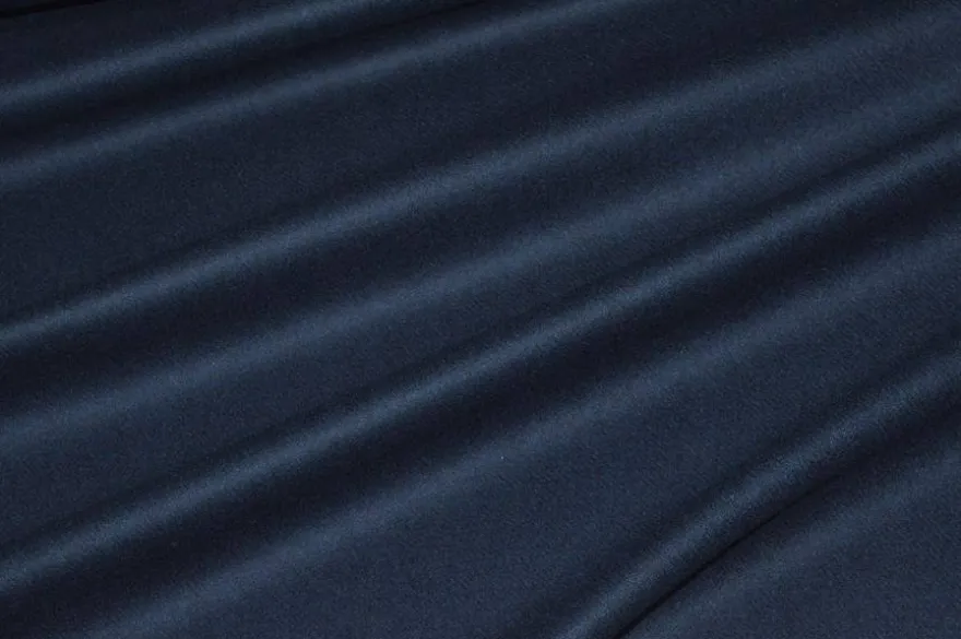 TESSUTO PANNO CAPPOTTO PURA LANA BLU