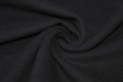 TESSUTO PANNO CAPPOTTO PURA LANA NERO